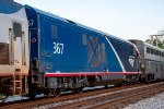 AMTK 367 trails on the northbound Auto Train 